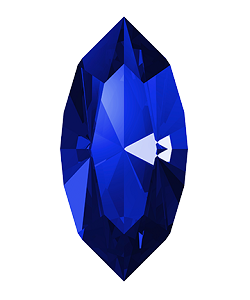 Swarovski 4228 Xilion Navette Fancy Stone 5x2.5mm Majestic Blue (720 Pieces) +